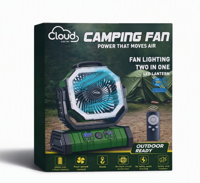 Ventilador recargable F6