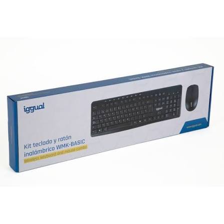 Combo teclado + mouse inalámbrico - Iggual