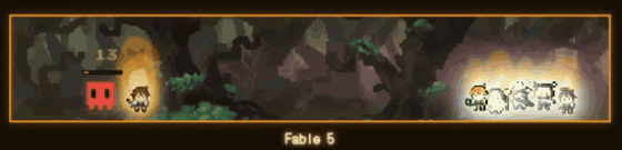 Fable-tier aura — golden flame and blue lightning