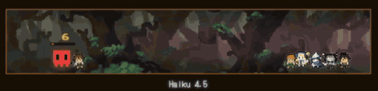 Model power aura — Haiku, Sonnet, Opus, Fable side by side