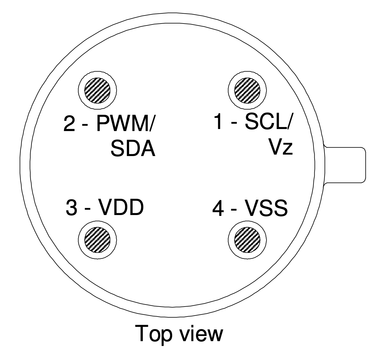 MLX90614 PINOUT