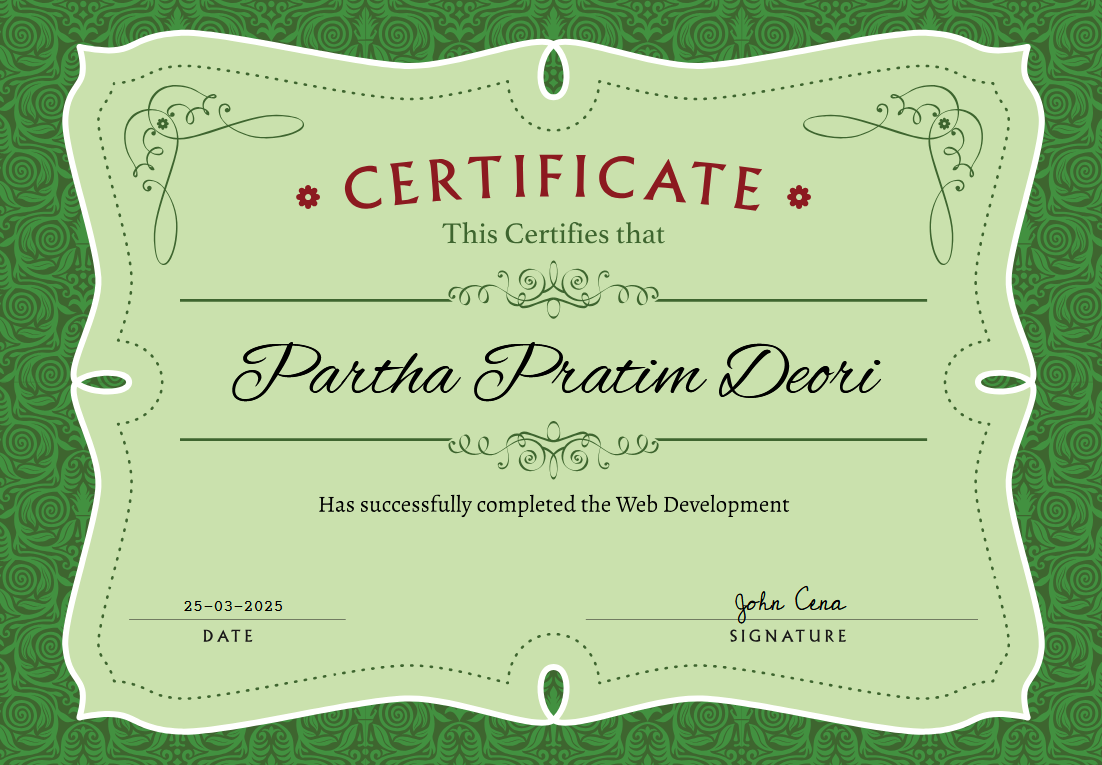 certificate 2
