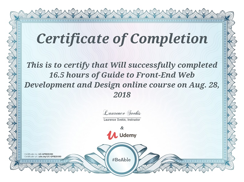 certificate 3