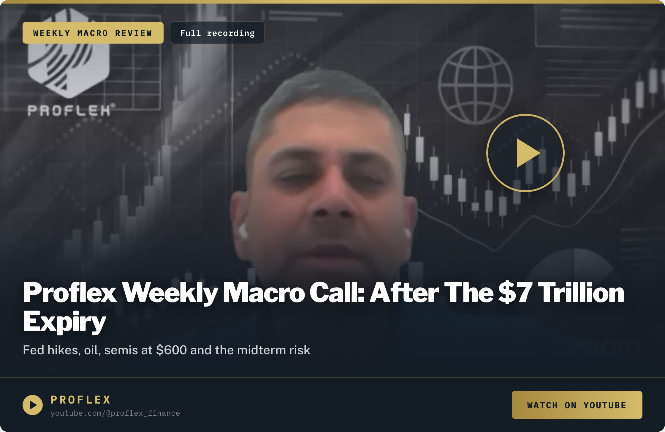Watch the Proflex macro call on YouTube