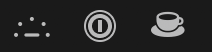 SuperCaffeinate coffee cup icon in the macOS menu bar