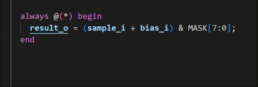 Extract variable example