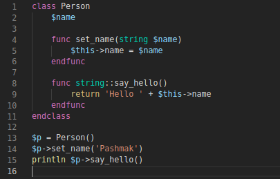 Pashmak programming language extension for Visual Studio Code preview