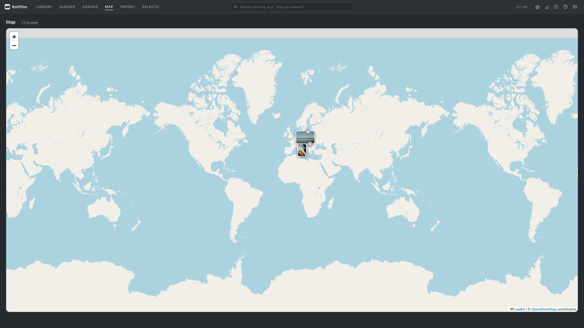 Map view