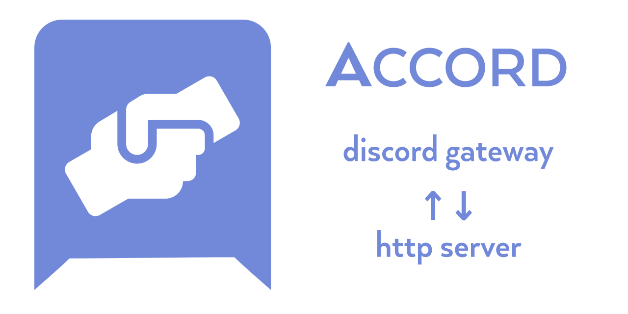 Accord: interfaces between discord and a local http server