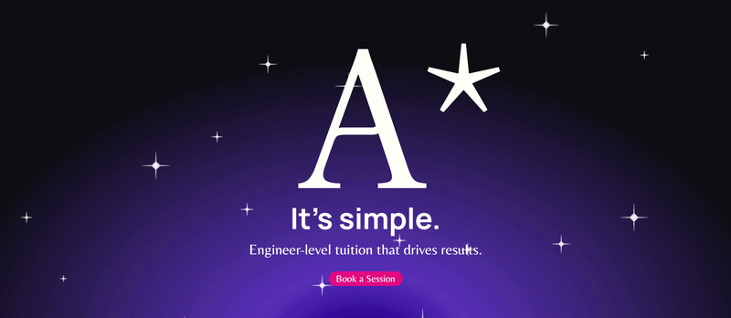 A Star Student website hero