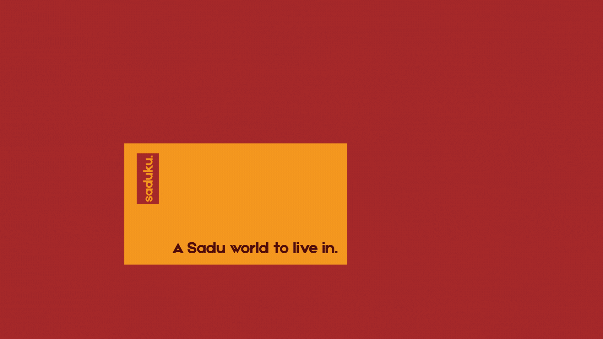 Saduku patterned interface with products appearing on hover