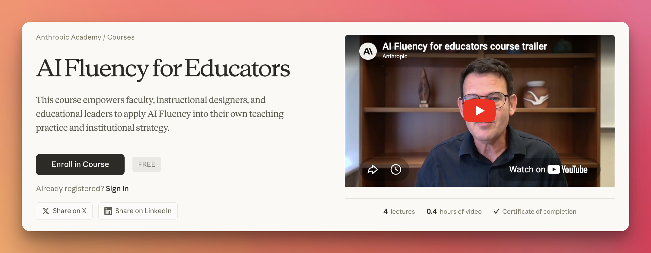 AI Fluency Educators