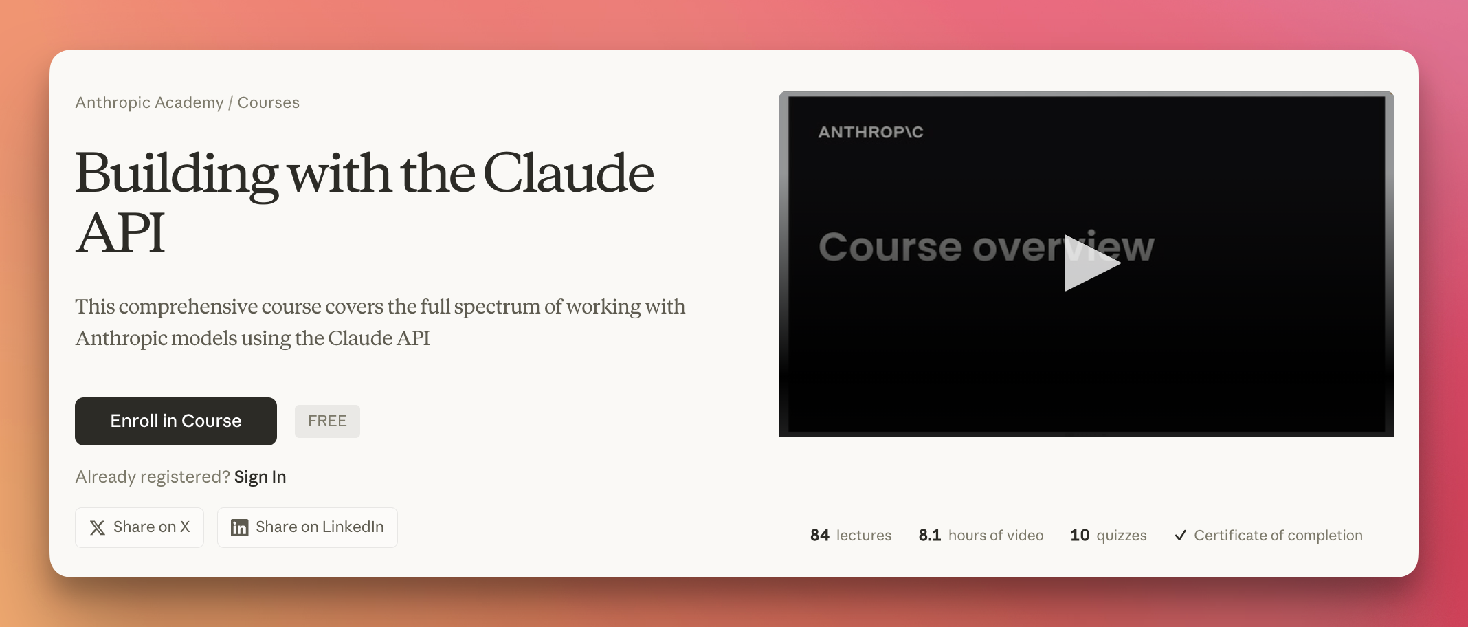 Claude API