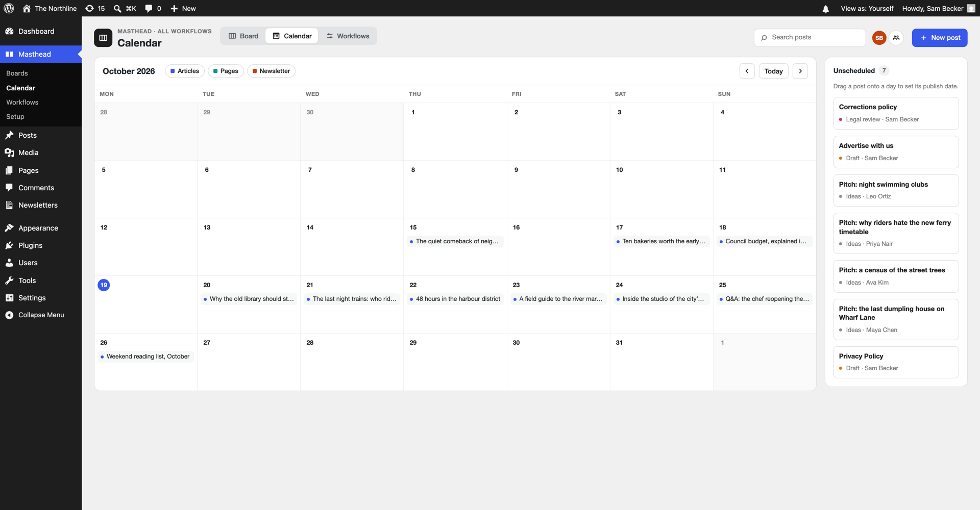 Calendar