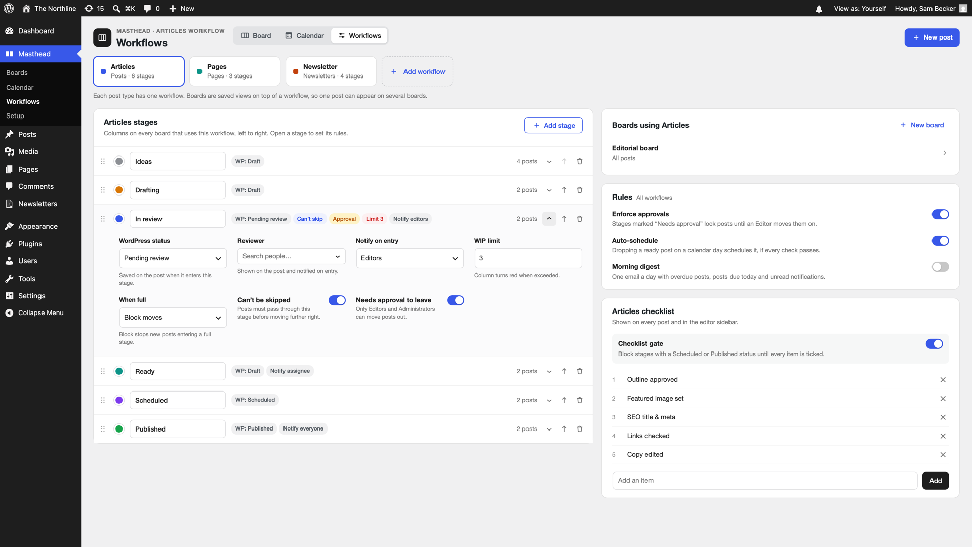Workflows