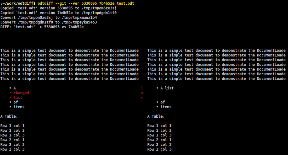 diff any two versions in git