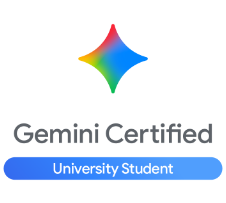 Gemini Certified University Student Badge
