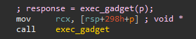 exec gadget