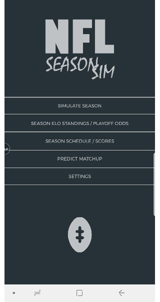 Github Patpatchpatrick Nflseasonsimulator Nfl Season Simulator For Android