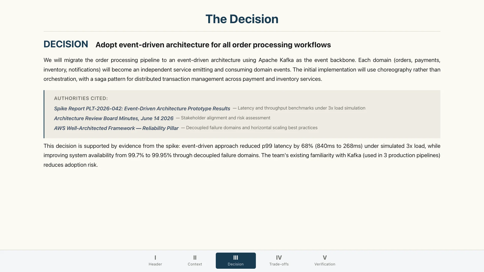 Decision Record — Doubao-Seed-Evolving — Decision Record — Hero Final Frame