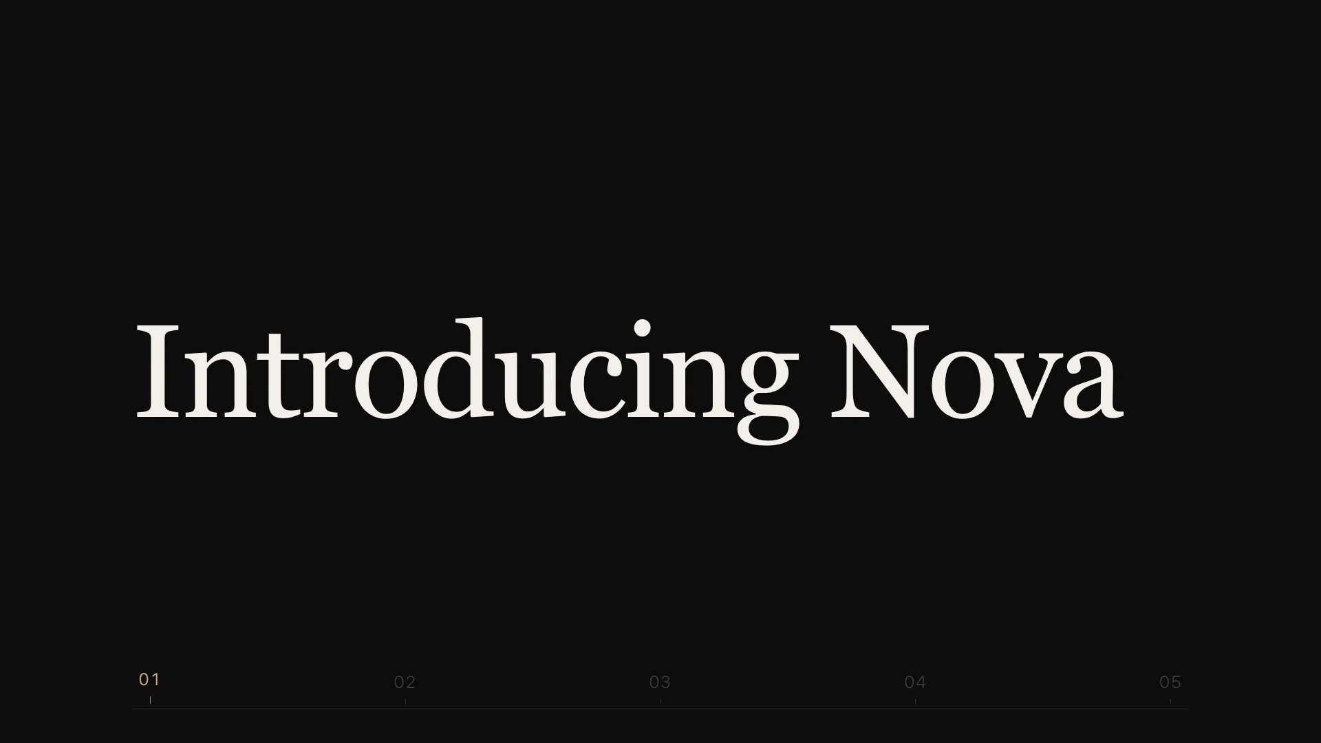 Minimal Product Keynote — Doubao-Seed-Evolving — Product Keynote — Hero Final Frame