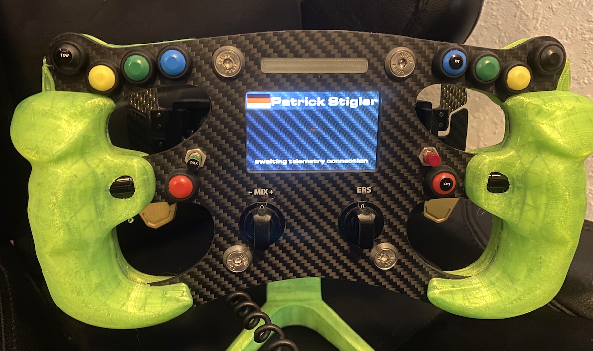 Formula-Style Sim Racing Wheel