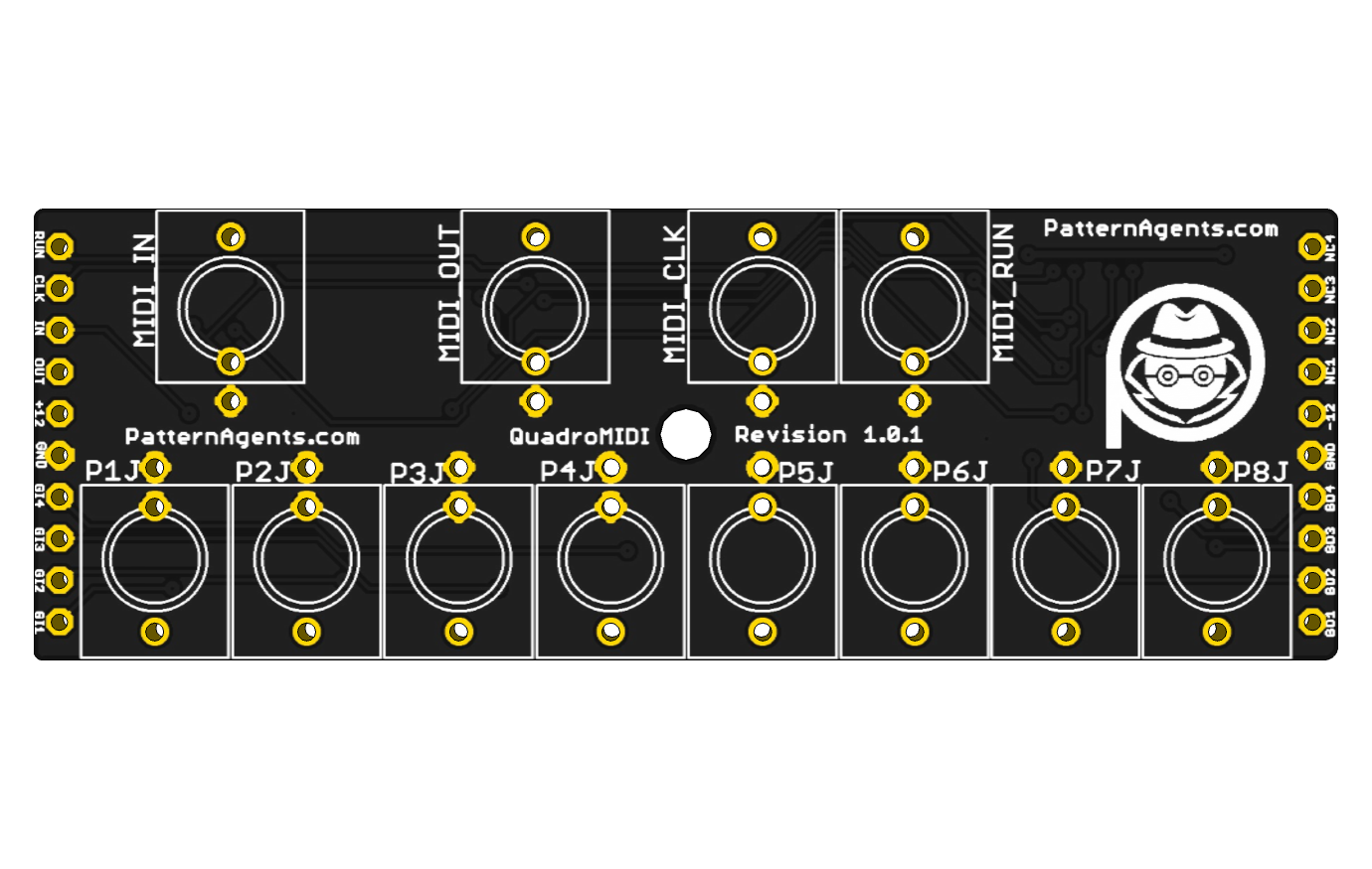 patternagents QuadroMIDI