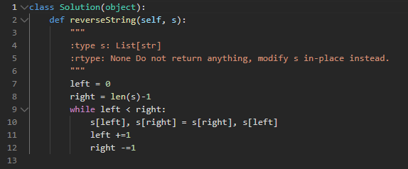 Python Solution
