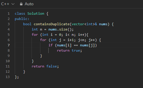 C++ Solution