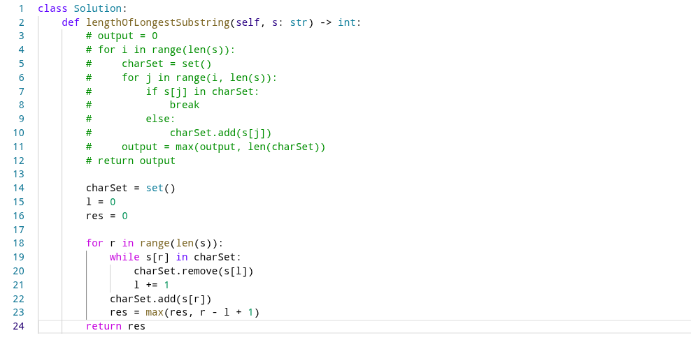 Python Solution