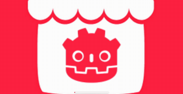 Key art covering the screen, thin bar at the bottom