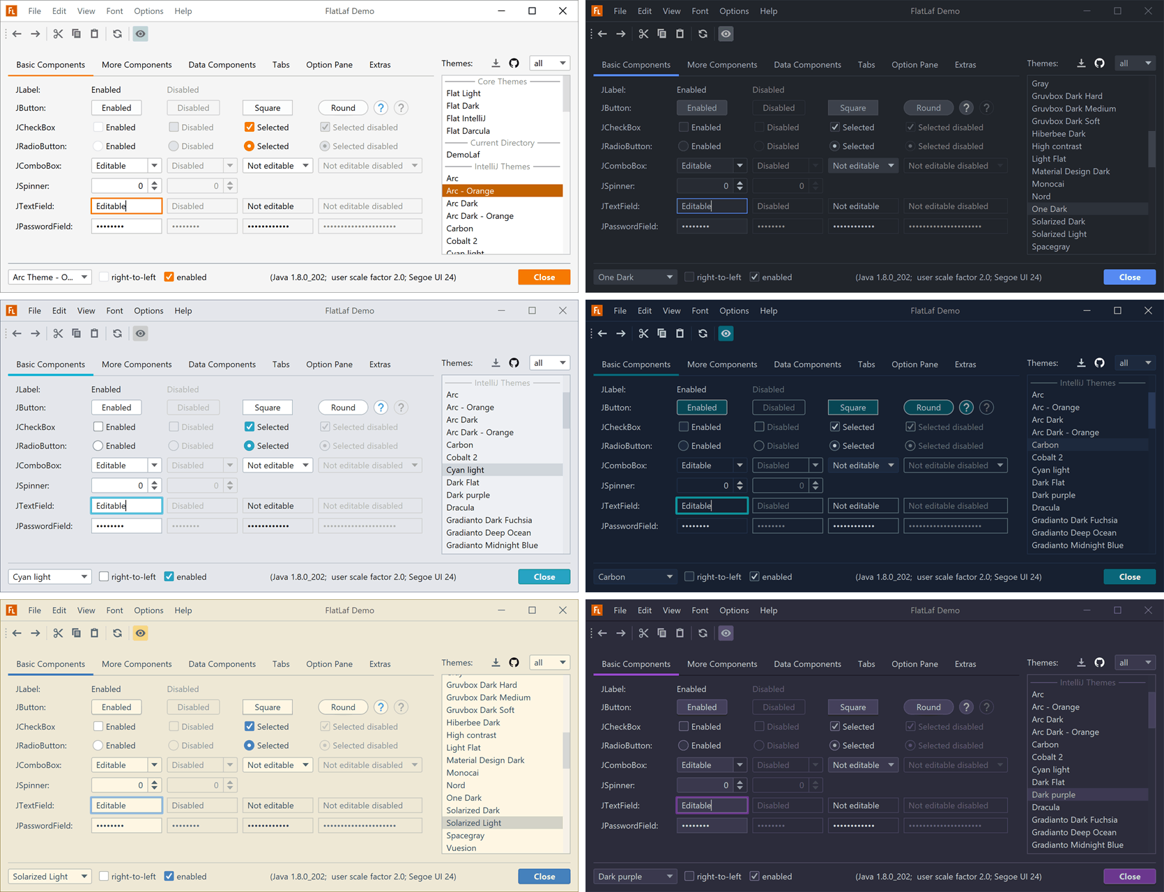 IntelliJ Platform Themes