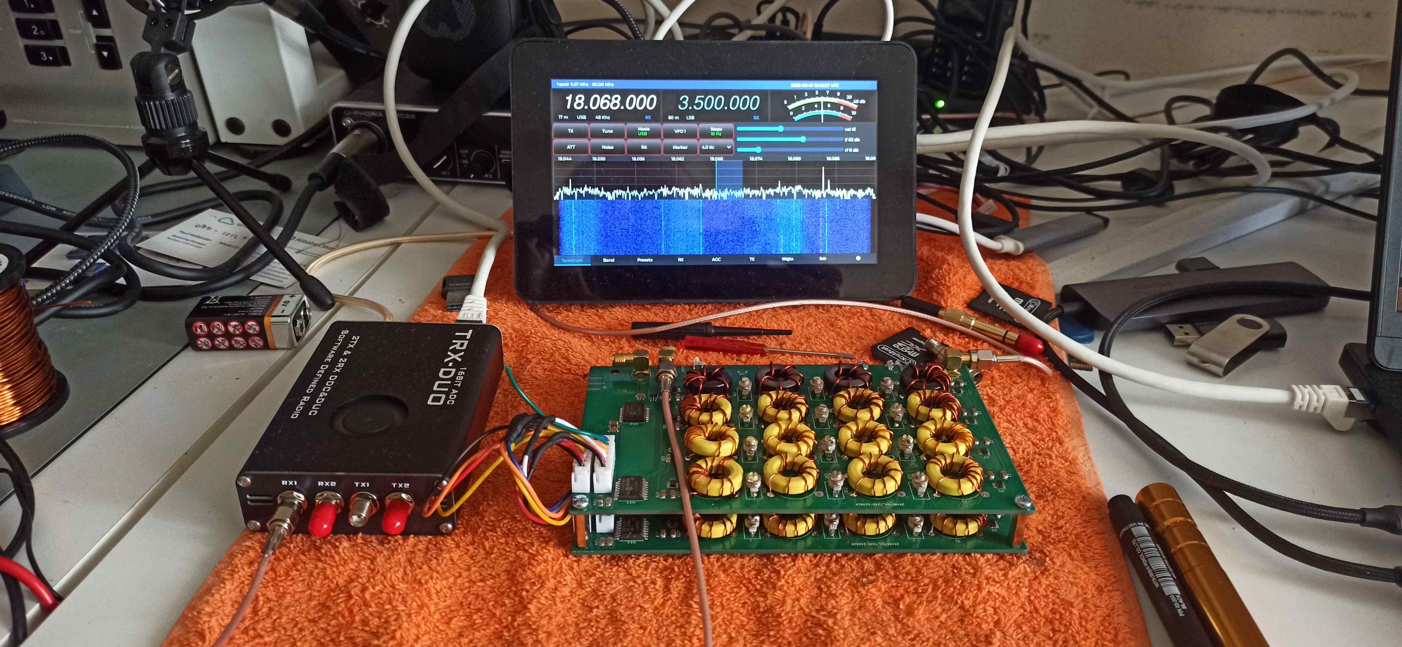 Band passfilter arduino esp32, from the project README
