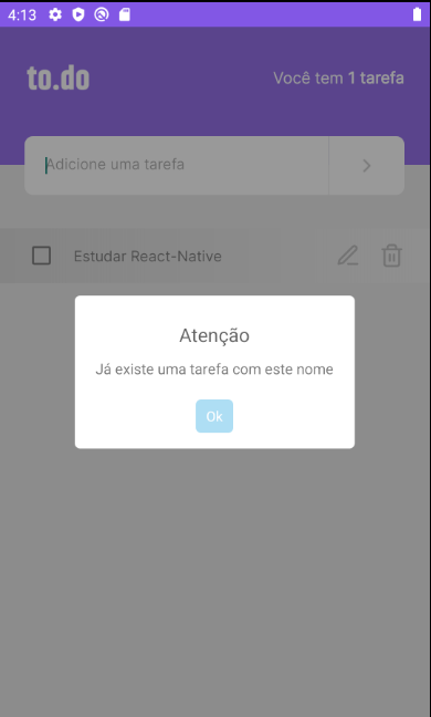 GitHub - paulo-vitor212/react-native-todo: Project to list task to do.