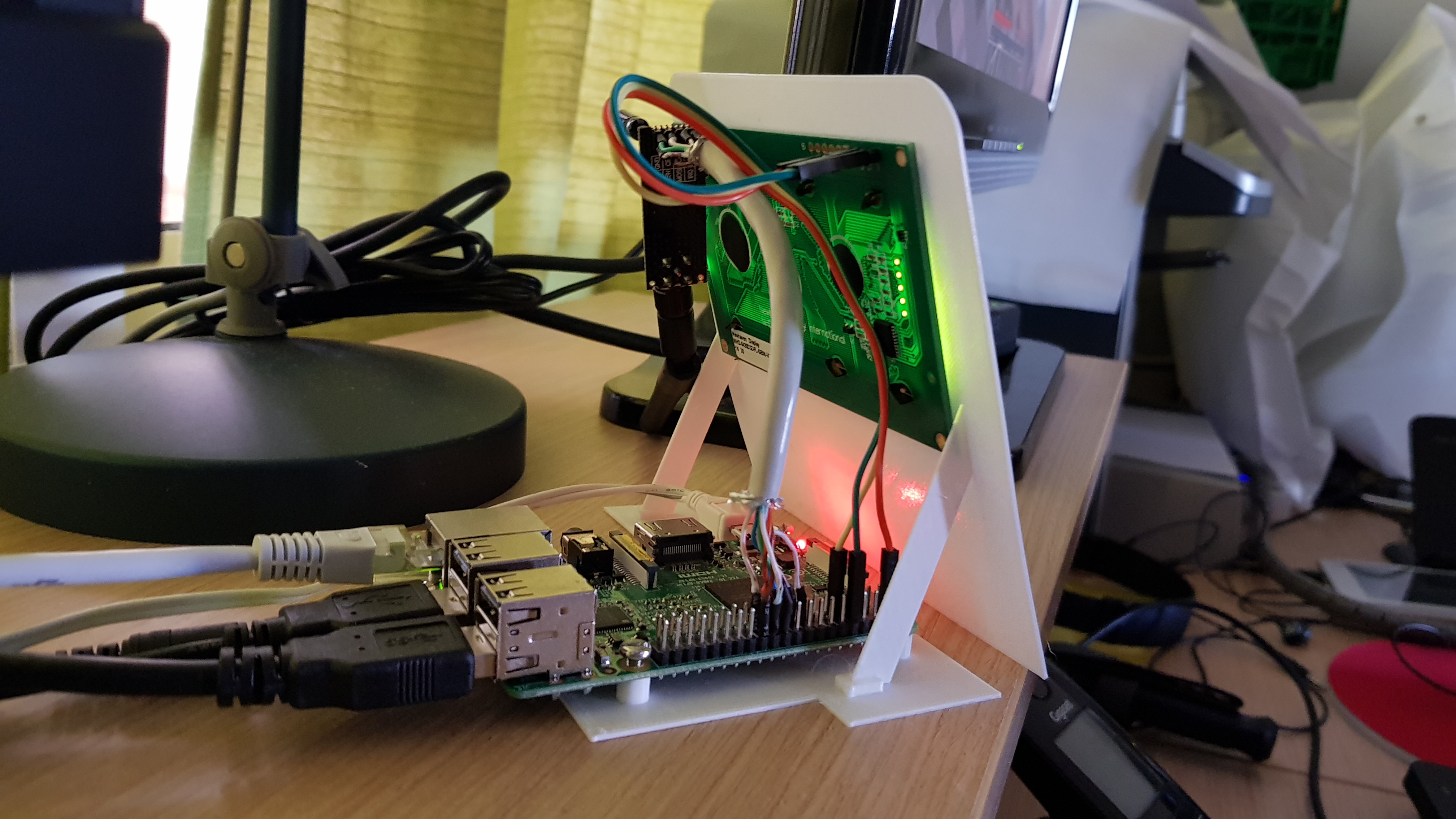 RaspberryPI with a serial display