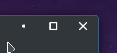 Default button style, dark Rounded rectangle button style, dark