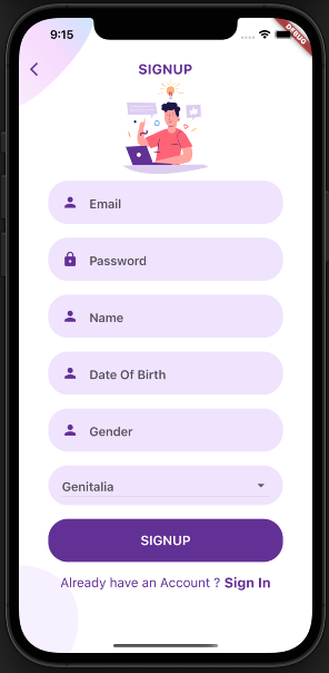 Sign Up