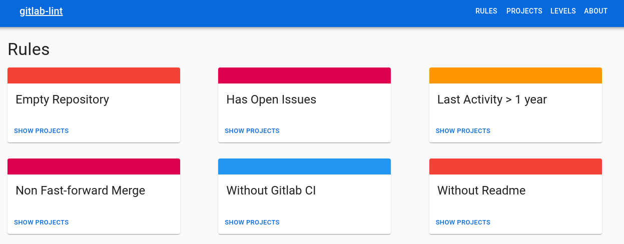 gitlab-lint Frontend