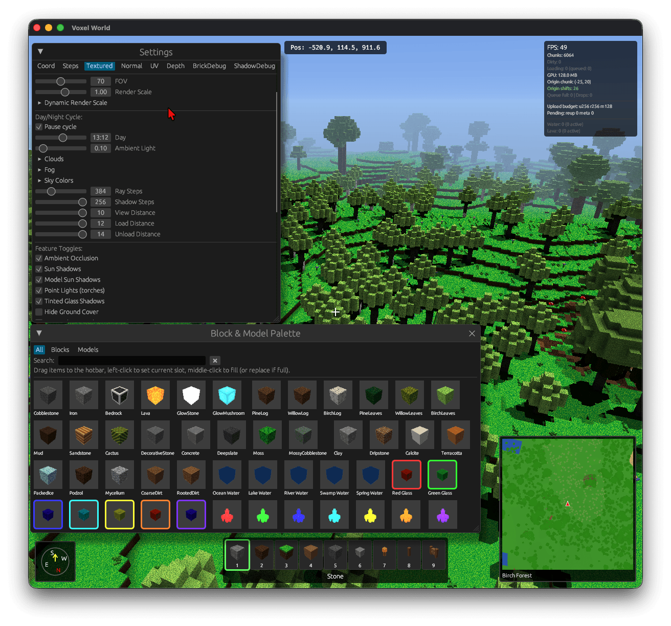 GitHub - paulrobello/voxel-world: GPU-accelerated voxel sandbox using ...