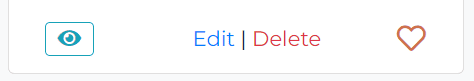 edit delete