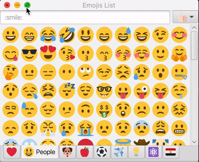 example emoji search