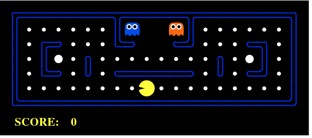 Animated gif pacman game