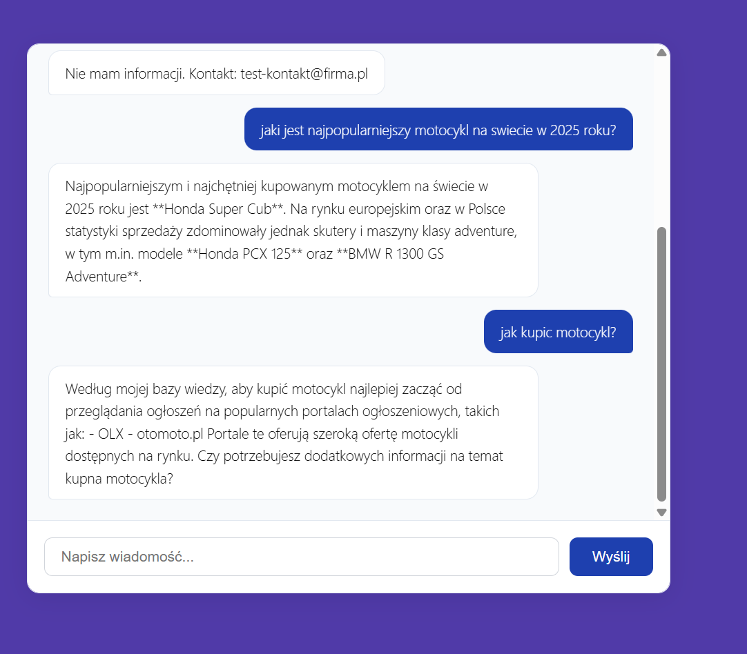 AI FAQ Bot widget 3