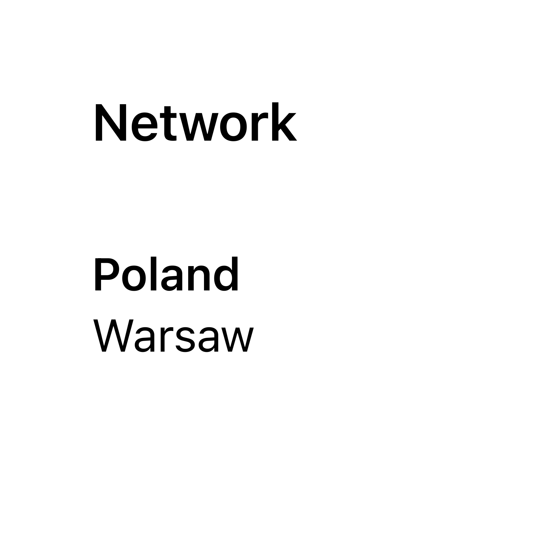 Network Widget