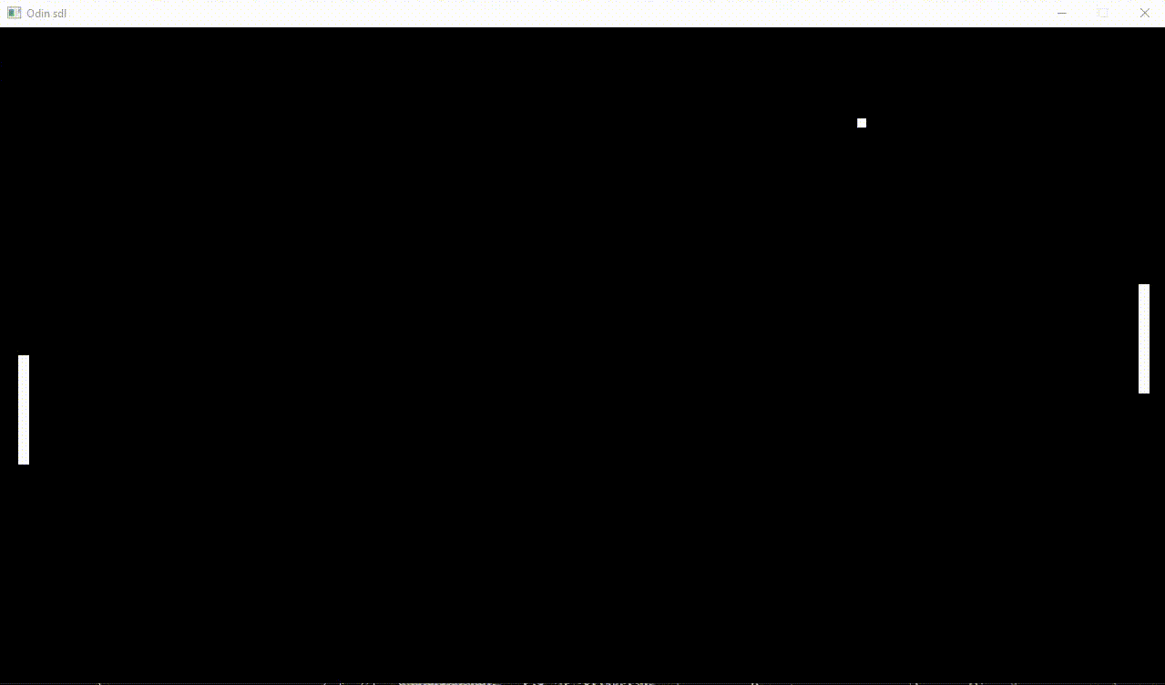 Pong Game Demo