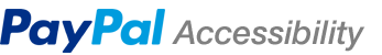 PayPal accessibility logo