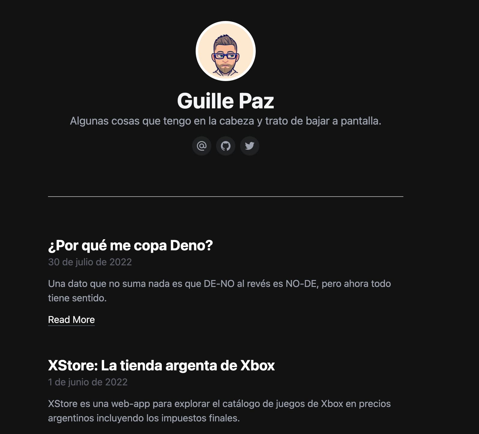 Guille Paz's Blog preview