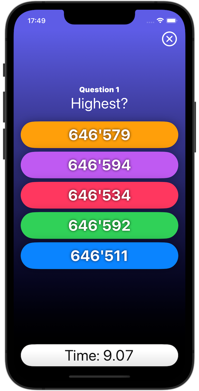 Which is the highest/lowest number?