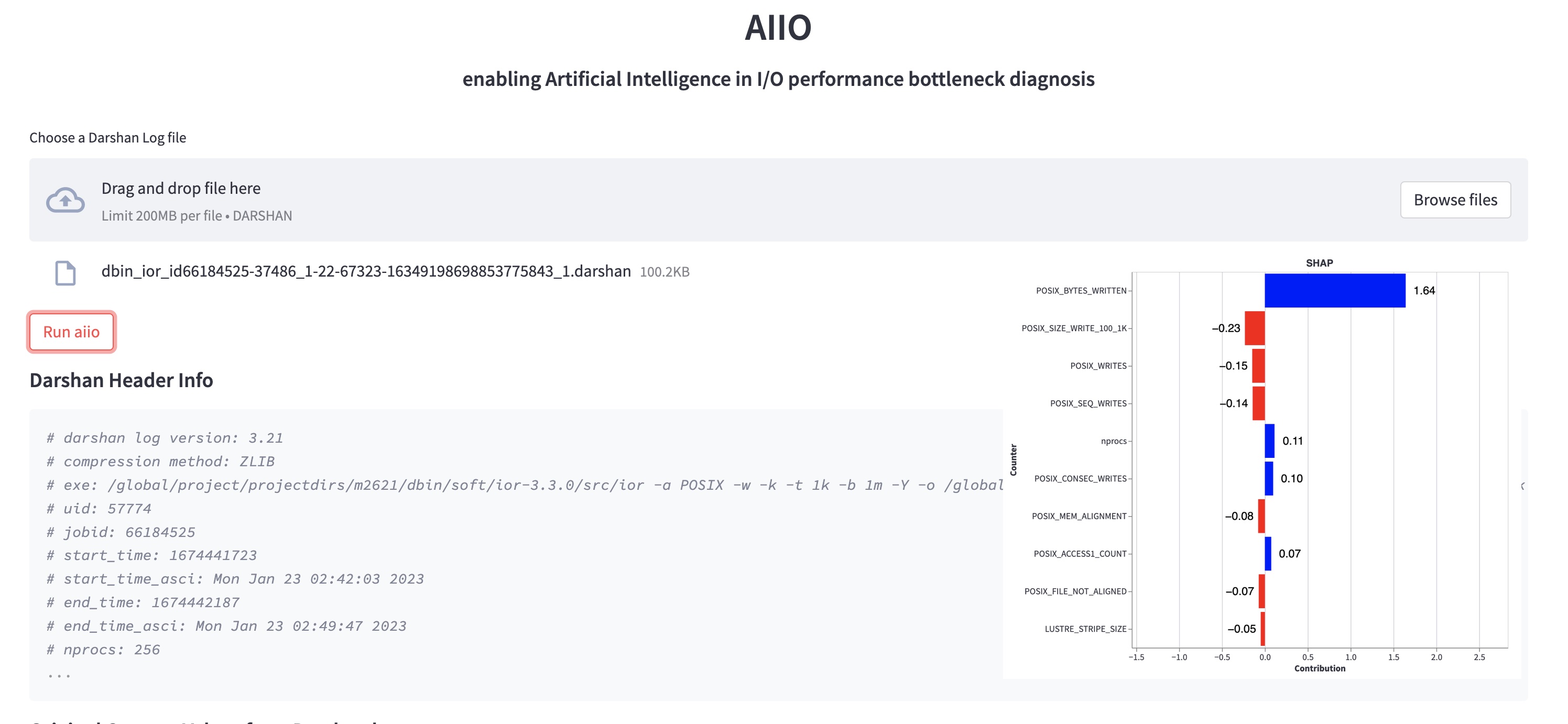 AIIO Web Page