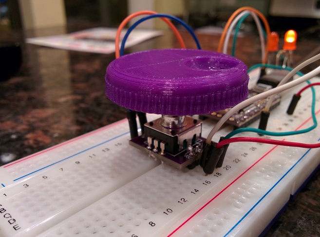 breadboard closeup